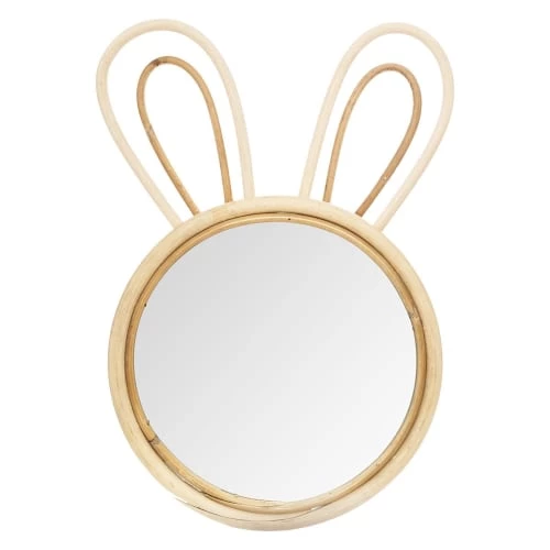 Decoratie Miroirs Enfant Miroir Bambou D20cm 3 Decoratie Miroirs Enfant Miroir Bambou D20cm