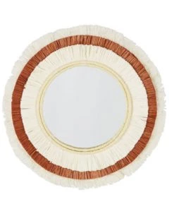 Maisons Du Monde Miroirs Enfant Miroir Beige Et Terracotta D46