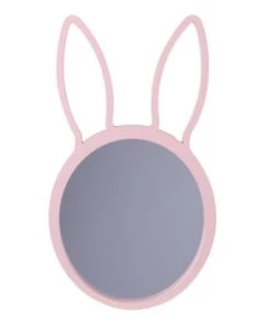 Toilinux Miroirs Enfant Miroir Lapin Pour Chambre D'enfant L. 48 Cm Rose -Coussins enfant Soldes 2022 miroir lapin pour chambre d enfant l 48 cm rose 1