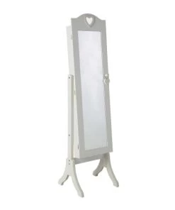 Maisons Du Monde Miroirs Enfant Miroir Psyché Avec Rangement Blanc 42x160