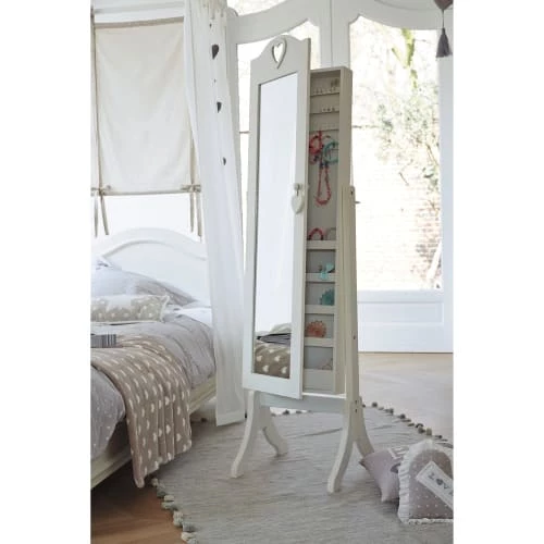 Maisons Du Monde Miroirs Enfant Miroir Psyché Avec Rangement Blanc 42x160 4 Maisons Du Monde Miroirs Enfant Miroir Psyché Avec Rangement Blanc 42x160 – Image 3