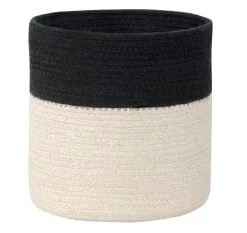 Lorena Canals Boîtes Et Paniers De Rangements Enfant Panier Bicolore En Coton Noir Et Beige 22xØ21 13 Lorena Canals Boîtes Et Paniers De Rangements Enfant Panier Bicolore En Coton Noir Et Beige 22xØ21 -Coussins enfant Soldes 2022 panier bicolore en coton noir et beige 22xoe21 5