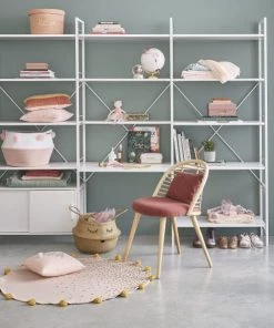 Maisons Du Monde Boîtes Et Paniers De Rangements Enfant Panier Chat En Fibre Végétale Tressée Et Laine Noire -Coussins enfant Soldes 2022 panier chat en fibre vegetale tressee et laine noire 1000 5 7 206606 9