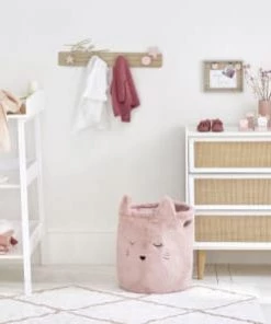 Maisons Du Monde Boîtes Et Paniers De Rangements Enfant Panier Chat Rose Et Doré -Coussins enfant Soldes 2022 panier chat rose et dore 1000 6 14 206777 5