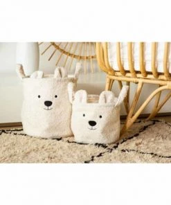 Childhome Boîtes Et Paniers De Rangements Enfant Panier De Rangement écru 25 X 20 Cm -Coussins enfant Soldes 2022 panier de rangement ecru 25 x 20 cm 2