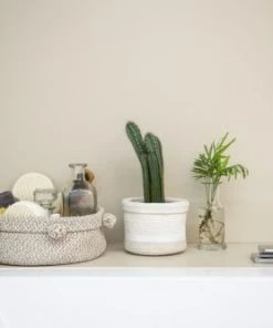 Lorena Canals Boîtes Et Paniers De Rangements Enfant Panier De Rangement En Coton (15 X 15 X 15 Cm) -Coussins enfant Soldes 2022 panier de rangement en coton 15 x 15 x 15 cm 5