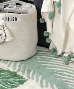 Lorena Canals Boîtes Et Paniers De Rangements Enfant Panier De Rangement En Coton Naturel (30 X 30 Cm) -Coussins enfant Soldes 2022 panier de rangement en coton naturel 30 x 30 cm 5