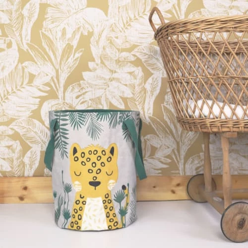 Nattiot Boîtes Et Paniers De Rangements Enfant Panier De Rangement Léopard Sören (30 X 40 Cm) 5 Nattiot Boîtes Et Paniers De Rangements Enfant Panier De Rangement Léopard Sören (30 X 40 Cm) – Image 3