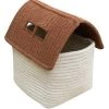 Lorena Canals Boîtes Et Paniers De Rangements Enfant Panier De Rangement Maison Toffee (22 X 22 X 34 Cm) -Coussins enfant Soldes 2022 panier de rangement maison toffee 22 x 22 x 34 cm
