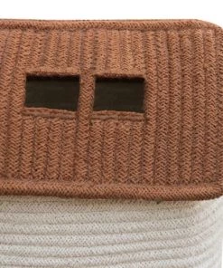 Lorena Canals Boîtes Et Paniers De Rangements Enfant Panier De Rangement Maison Toffee (22 X 22 X 34 Cm) -Coussins enfant Soldes 2022 panier de rangement maison toffee 22 x 22 x 34 cm 2
