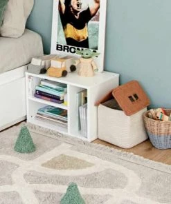 Lorena Canals Boîtes Et Paniers De Rangements Enfant Panier De Rangement Maison Toffee (22 X 22 X 34 Cm) -Coussins enfant Soldes 2022 panier de rangement maison toffee 22 x 22 x 34 cm 4