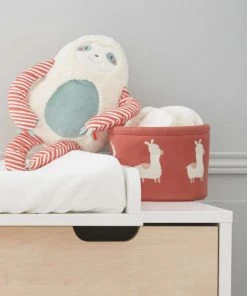 Noukie's Accessoires De Salle De Bain Enfant Panier De Toilette Corail Lama Sacha (22 Cm) -Coussins enfant Soldes 2022 panier de toilette corail lama sacha 22 cm 2