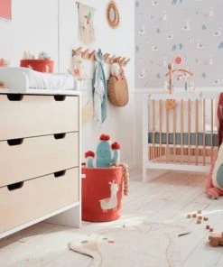 Noukie's Accessoires De Salle De Bain Enfant Panier De Toilette Corail Lama Sacha (22 Cm) -Coussins enfant Soldes 2022 panier de toilette corail lama sacha 22 cm 3