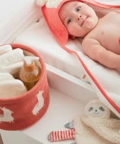 Noukie's Accessoires De Salle De Bain Enfant Panier De Toilette Corail Lama Sacha (22 Cm) -Coussins enfant Soldes 2022 panier de toilette corail lama sacha 22 cm 4