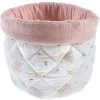 Noukie's Accessoires De Salle De Bain Enfant Panier De Toilette En Mousseline De Coton Bio Lina Et Joy (23 X 20 Cm) -Coussins enfant Soldes 2022 panier de toilette en mousseline de coton bio lina et joy 23 x 20 cm