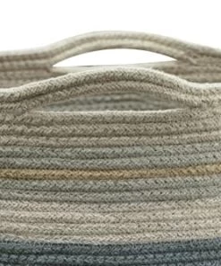 Lorena Canals Boîtes Et Paniers De Rangements Enfant Panier En Coton Beige Ø30x30 -Coussins enfant Soldes 2022 panier en coton beige oe30x30 10