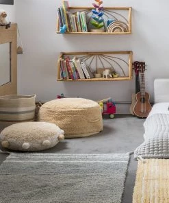 Lorena Canals Boîtes Et Paniers De Rangements Enfant Panier En Coton Beige Ø30x30 -Coussins enfant Soldes 2022 panier en coton beige oe30x30 11