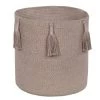 Lorena Canals Boîtes Et Paniers De Rangements Enfant Panier En Coton Beige Ø30x30 -Coussins enfant Soldes 2022 panier en coton beige oe30x30 12