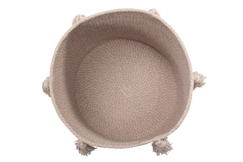 Lorena Canals Boîtes Et Paniers De Rangements Enfant Panier En Coton Beige Ø30x30 7 Lorena Canals Boîtes Et Paniers De Rangements Enfant Panier En Coton Beige Ø30x30 – Image 5