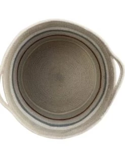 Lorena Canals Boîtes Et Paniers De Rangements Enfant Panier En Coton Beige Ø30x30 -Coussins enfant Soldes 2022 panier en coton beige oe30x30 9