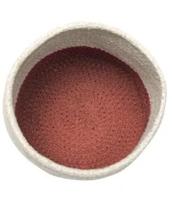 Lorena Canals Boîtes Et Paniers De Rangements Enfant Panier En Coton Blanc 15xØ15 -Coussins enfant Soldes 2022 panier en coton blanc 15xoe15 4