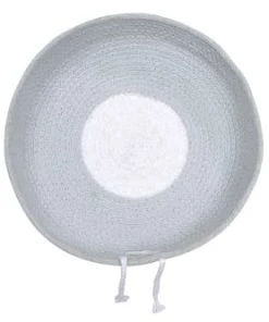 Lorena Canals Boîtes Et Paniers De Rangements Enfant Panier En Coton Bleu 20xØ30 -Coussins enfant Soldes 2022 panier en coton bleu 20xoe30 3