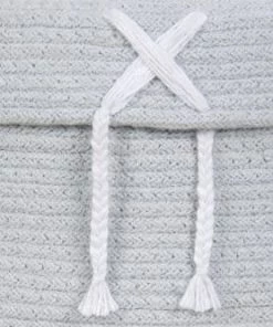 Lorena Canals Boîtes Et Paniers De Rangements Enfant Panier En Coton Bleu 20xØ30 -Coussins enfant Soldes 2022 panier en coton bleu 20xoe30 5