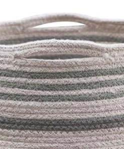 Lorena Canals Boîtes Et Paniers De Rangements Enfant Panier En Coton Bleu Ø30x30 -Coussins enfant Soldes 2022 panier en coton bleu oe30x30 10