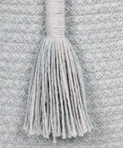 Lorena Canals Boîtes Et Paniers De Rangements Enfant Panier En Coton Bleu Ø30x30 -Coussins enfant Soldes 2022 panier en coton bleu oe30x30 3