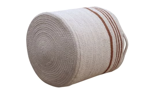 Lorena Canals Boîtes Et Paniers De Rangements Enfant Panier En Coton Marron Ø30x30 4 Lorena Canals Boîtes Et Paniers De Rangements Enfant Panier En Coton Marron Ø30x30 – Image 2