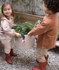 Lorena Canals Boîtes Et Paniers De Rangements Enfant Panier En Coton Pour Enfant Légumes 23x30x30cm -Coussins enfant Soldes 2022 panier en coton pour enfant legumes 23x30x30cm 3