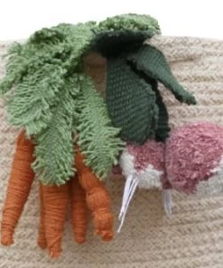 Lorena Canals Boîtes Et Paniers De Rangements Enfant Panier En Coton Pour Enfant Légumes 23x30x30cm -Coussins enfant Soldes 2022 panier en coton pour enfant legumes 23x30x30cm 5