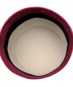 Lorena Canals Boîtes Et Paniers De Rangements Enfant Panier En Coton Rose 50xØ35 -Coussins enfant Soldes 2022 panier en coton rose 50xoe35 3