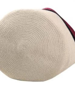 Lorena Canals Boîtes Et Paniers De Rangements Enfant Panier En Coton Rose 50xØ35 -Coussins enfant Soldes 2022 panier en coton rose 50xoe35 4