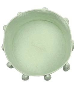Lorena Canals Boîtes Et Paniers De Rangements Enfant Panier En Coton Vert 30xØ45 -Coussins enfant Soldes 2022 panier en coton vert 30xoe45 3