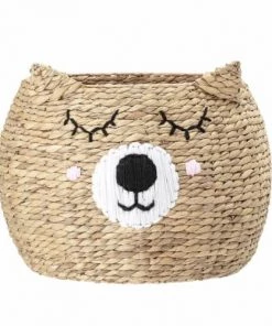 Bloomingville Boîtes Et Paniers De Rangements Enfant Panier Petit Ours Jacinthe D'eau H40cm