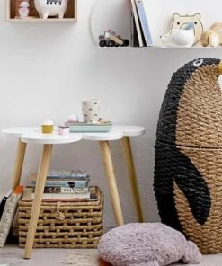 Bloomingville Boîtes Et Paniers De Rangements Enfant Panier Pingouin Herbe De Bankuan H69cm -Coussins enfant Soldes 2022 panier pingouin herbe de bankuan h69cm 3