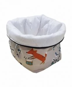 Le Coffre Aux Merveilles Boîtes Et Paniers De Rangements Enfant Panier Pour Lingettes Bébé Beige