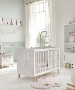 Maisons Du Monde Boîtes Et Paniers De Rangements Enfant Paniers De Rangement En Coton Rose, Blanc Et Doré à Motifs (x2) -Coussins enfant Soldes 2022 paniers de rangement en coton rose blanc et dore a motifs x2 1000 11 22 206867 3