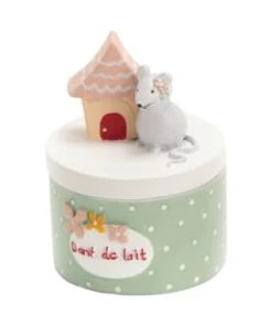 Amadeus Accessoires De Salle De Bain Enfant Petite Boite à Dents De Lait Verte -Coussins enfant Soldes 2022 petite boite a dents de lait verte 3