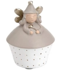 Amadeus Accessoires De Salle De Bain Enfant Petite Boite En Résine à Dents De Lait Fée Baguette