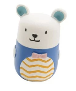 Amadeus Accessoires De Salle De Bain Enfant Petite Boite En Résine à Dents De Lait Ours