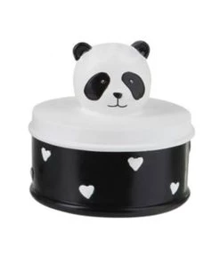Unimasa Boîtes Et Paniers De Rangements Enfant Petite Boîte En Résine Panda Noire