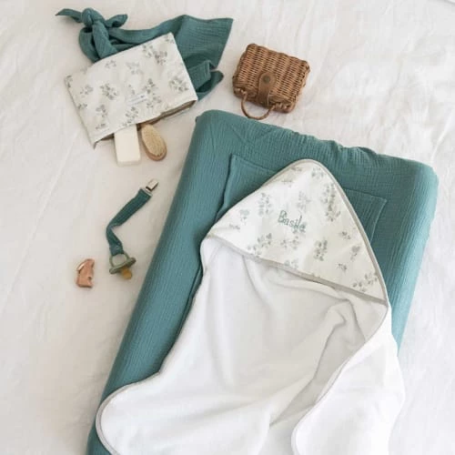 Cocoeko Accessoires De Salle De Bain Enfant Pochette Plate Bi-matiere Imprimé Figuier 4 Cocoeko Accessoires De Salle De Bain Enfant Pochette Plate Bi-matiere Imprimé Figuier – Image 2