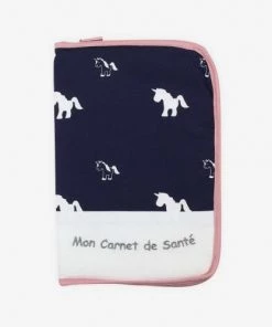 Kinousses Accessoires De Salle De Bain Enfant Protège Carnet De Santé Bébé Bleu Coton -Coussins enfant Soldes 2022 protege carnet de sante bebe bleu coton 5