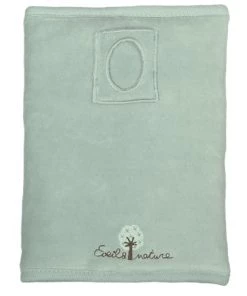 Eveil Et Nature Accessoires De Salle De Bain Enfant Protége Carnet De Santé Coton Bio Aqua