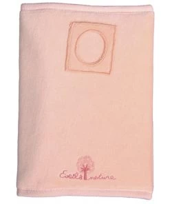 Eveil Et Nature Accessoires De Salle De Bain Enfant Protége Carnet De Santé Coton Bio Pêche