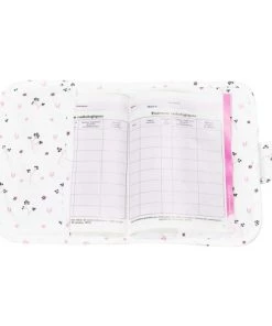 BabyPrice Accessoires De Salle De Bain Enfant Protege Carnet De Sante En Coton Blanc -Coussins enfant Soldes 2022 protege carnet de sante en coton blanc 2