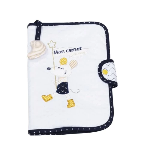 Sauthon Accessoires De Salle De Bain Enfant Protege Carnet De Sante En Coton Blanc 3 Sauthon Accessoires De Salle De Bain Enfant Protege Carnet De Sante En Coton Blanc