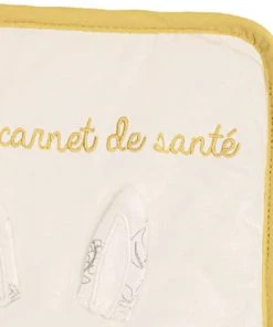 Home Maison Accessoires De Salle De Bain Enfant Protège Carnet De Santé Enfant Leafy Bunny Coton Ecru -Coussins enfant Soldes 2022 protege carnet de sante enfant leafy bunny coton ecru 2